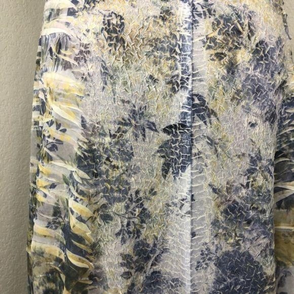 Yoshiki Hishinuma Midi Skirt Pleat Heat Crinkle Shibori - Picture 9 of 12